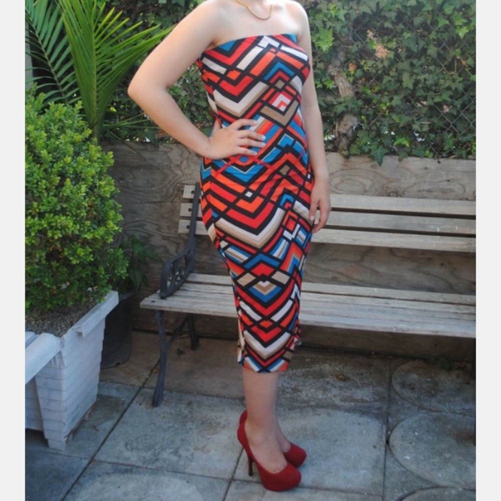 Multi color dress